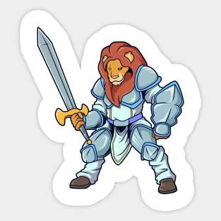 Roleplay Character - Paladin - Lion Sticker